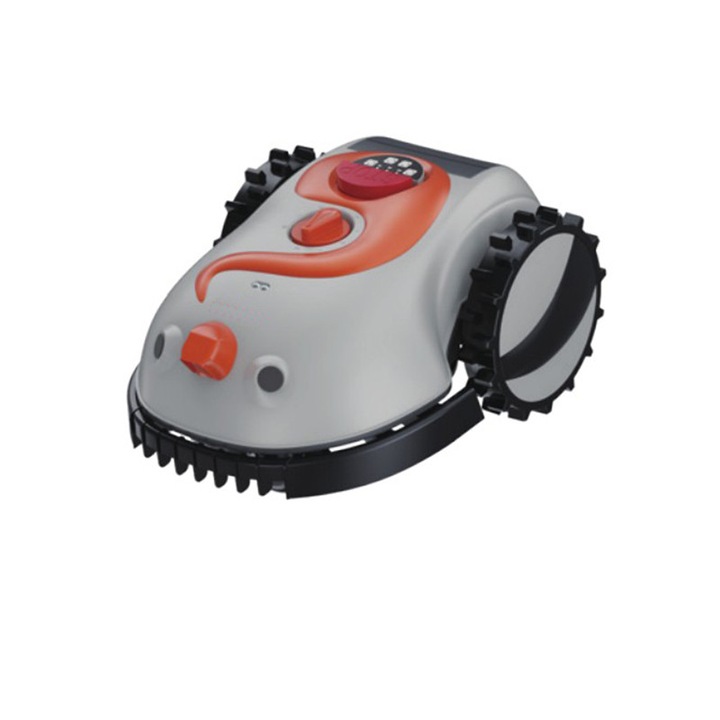 Robot de tuns iarba fara fir, masina de tuns iarba inteligenta, baterie detasabila 4.0Ah 200 m², senzor vizual fara fir de delimitare