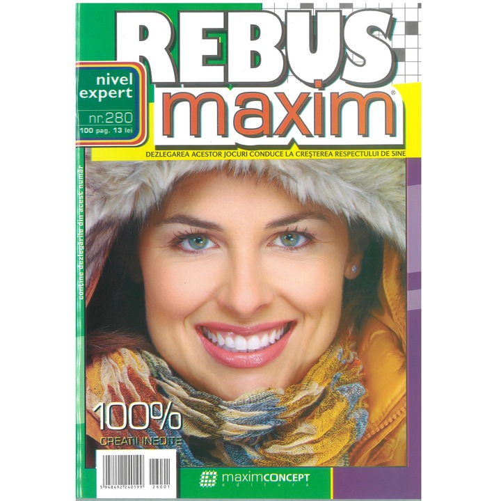 Rebus Maxim 280 - nivel expert, editura Maxim
