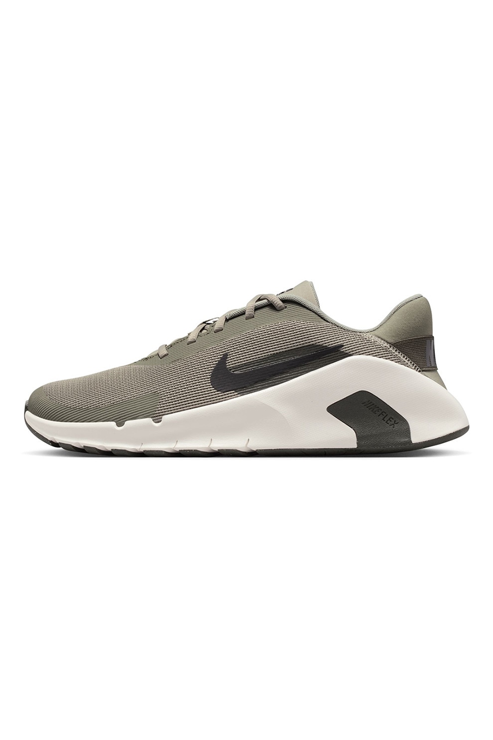 NIKE, Pantofi Flex Train pentru alergare si fitness, Negru, Verde sparanghel, 8.5