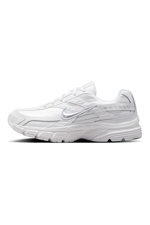 Nike, Спортни обувки Initiator с кожа, Бял