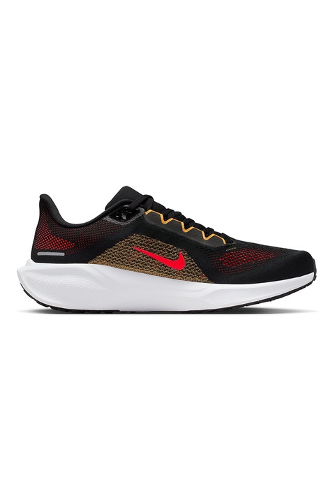 Nike, Pantofi Air Zoom Pegasus 41 pentru alergare, Rosu/Negru/Portocaliu pal