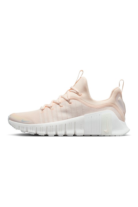 Nike, Pantofi slip-on Free Metcon 6 pentru fitness, Piersica