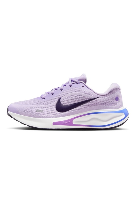 Nike, Pantofi Journey Run Road cu detalii reflectorizante pentru alergare, Lila/Violet aubergine