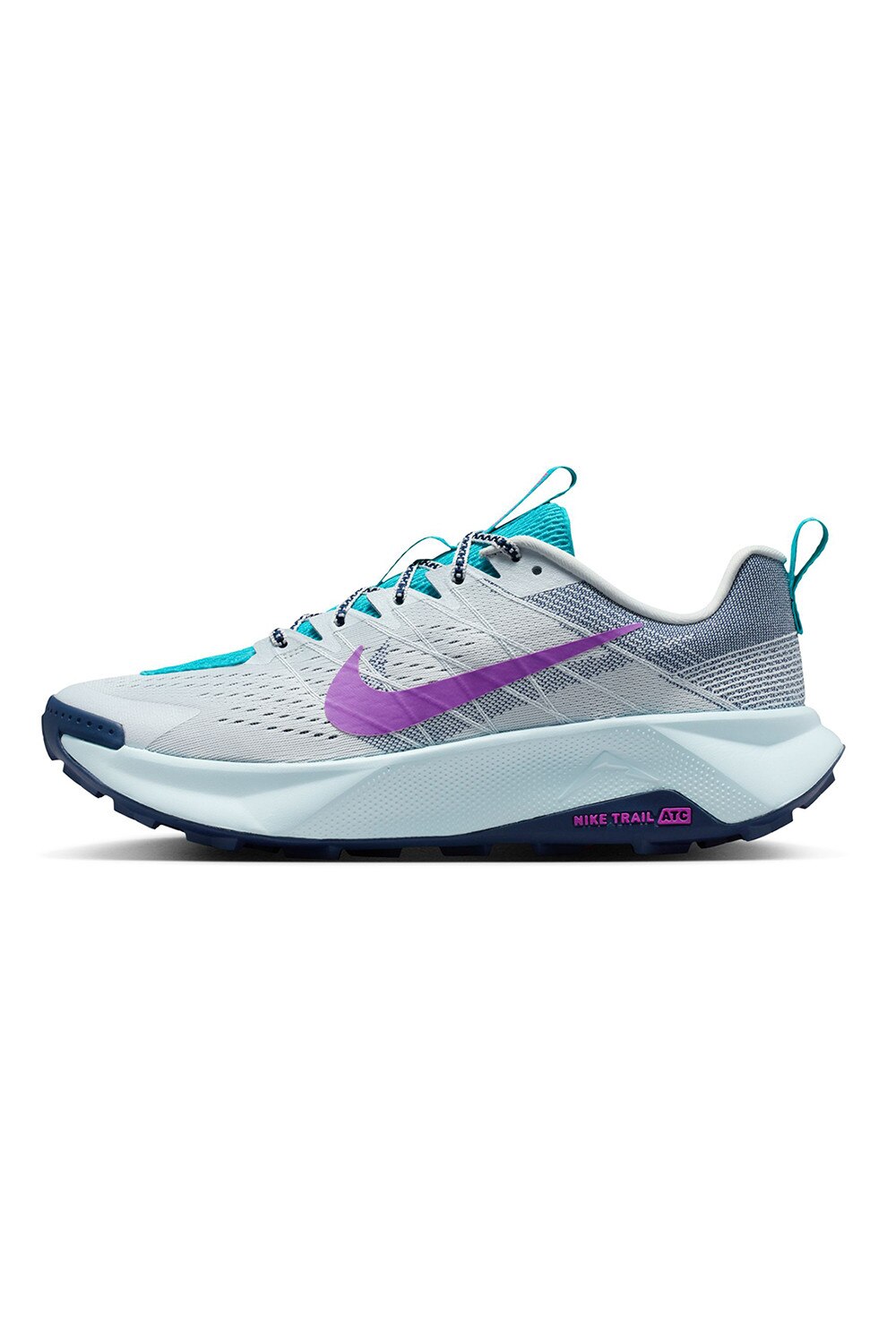 Nike, Pantofi Wildhorse 10 pentru alergare pe teren accidentat, Alb, Violet, 9.5