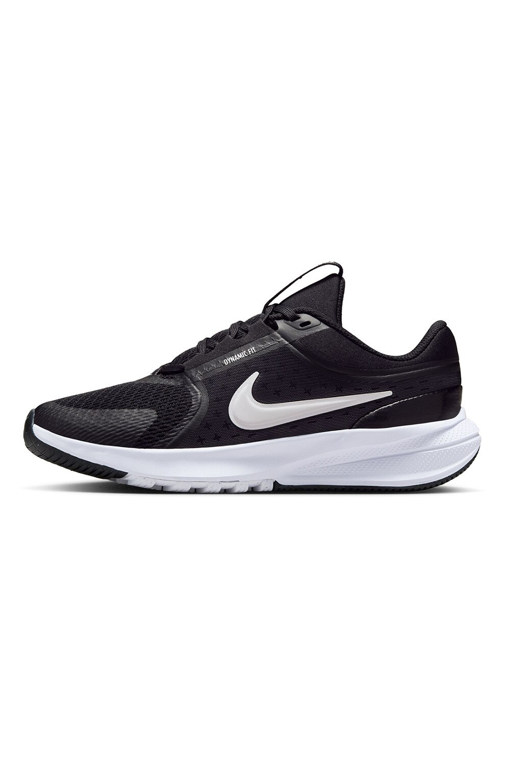 Nike, Pantofi wedge Star Runner 5, pentru alergare, Alb, Negru, 37.5 EU