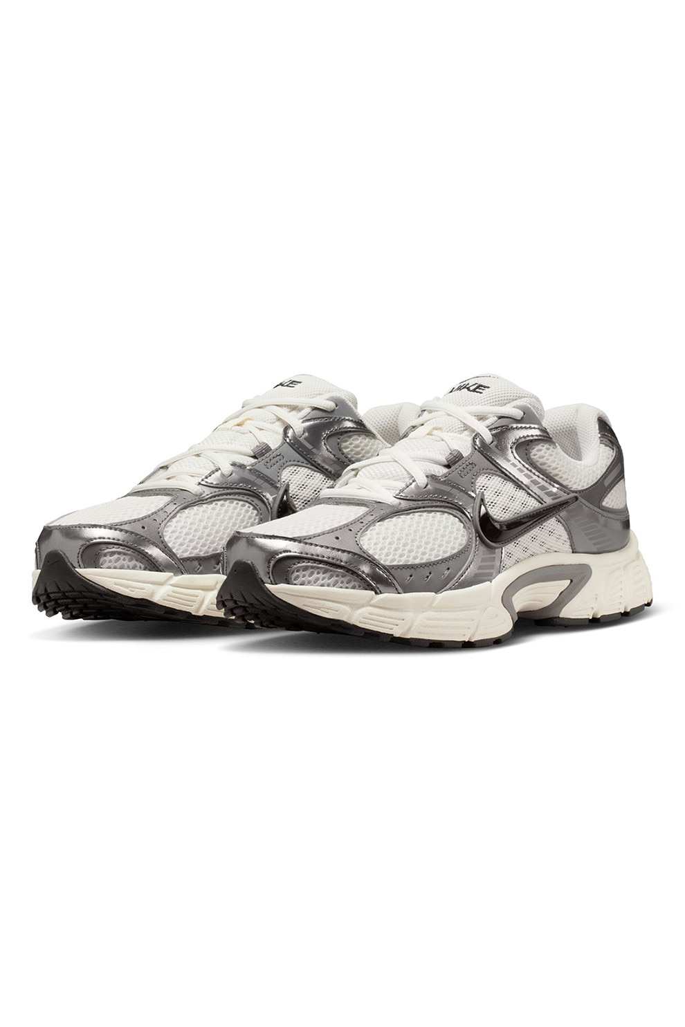 Nike, Pantofi sport V5 RNR cu detalii reflectorizante, Alb murdar