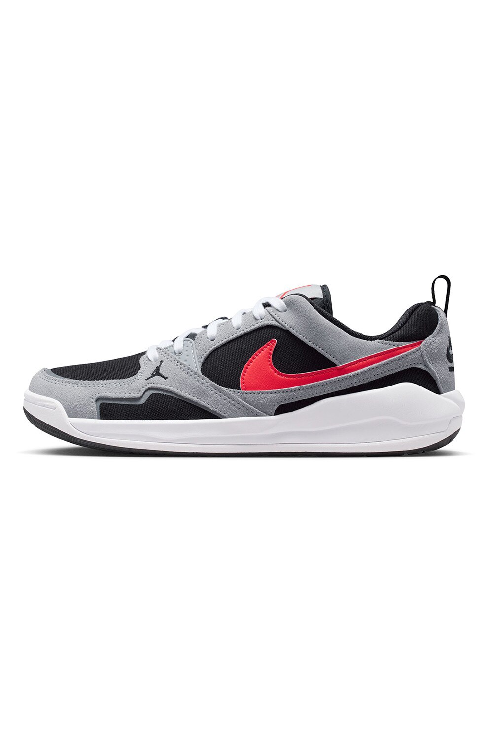 Nike, Pantofi Jordan CMFT Era din piele intoarsa, pentru baschet, Negru, Gri, 8.5