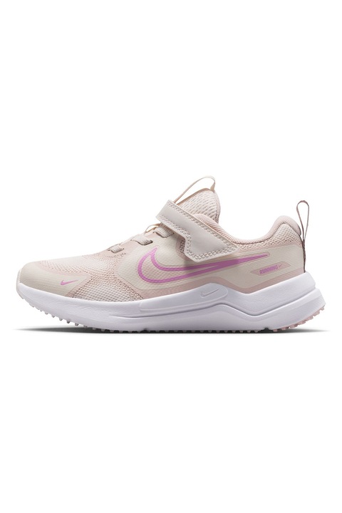 Nike - Pantofi Cosmic cu inchidere velcro pentru alergare, Fucsia/Piersica