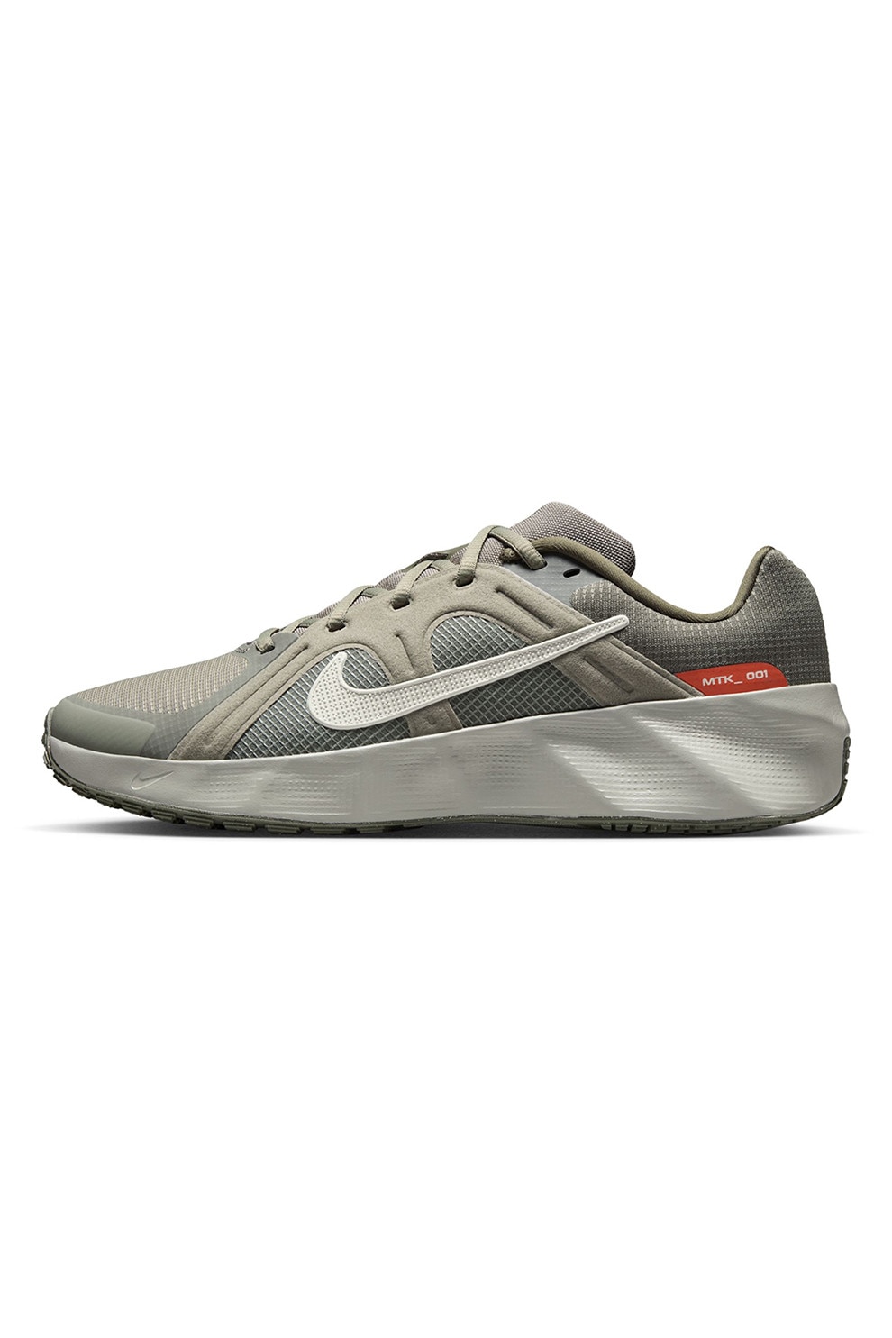 Nike, Pantofi sport Metro Tech cu logo, Gri carbune, 11