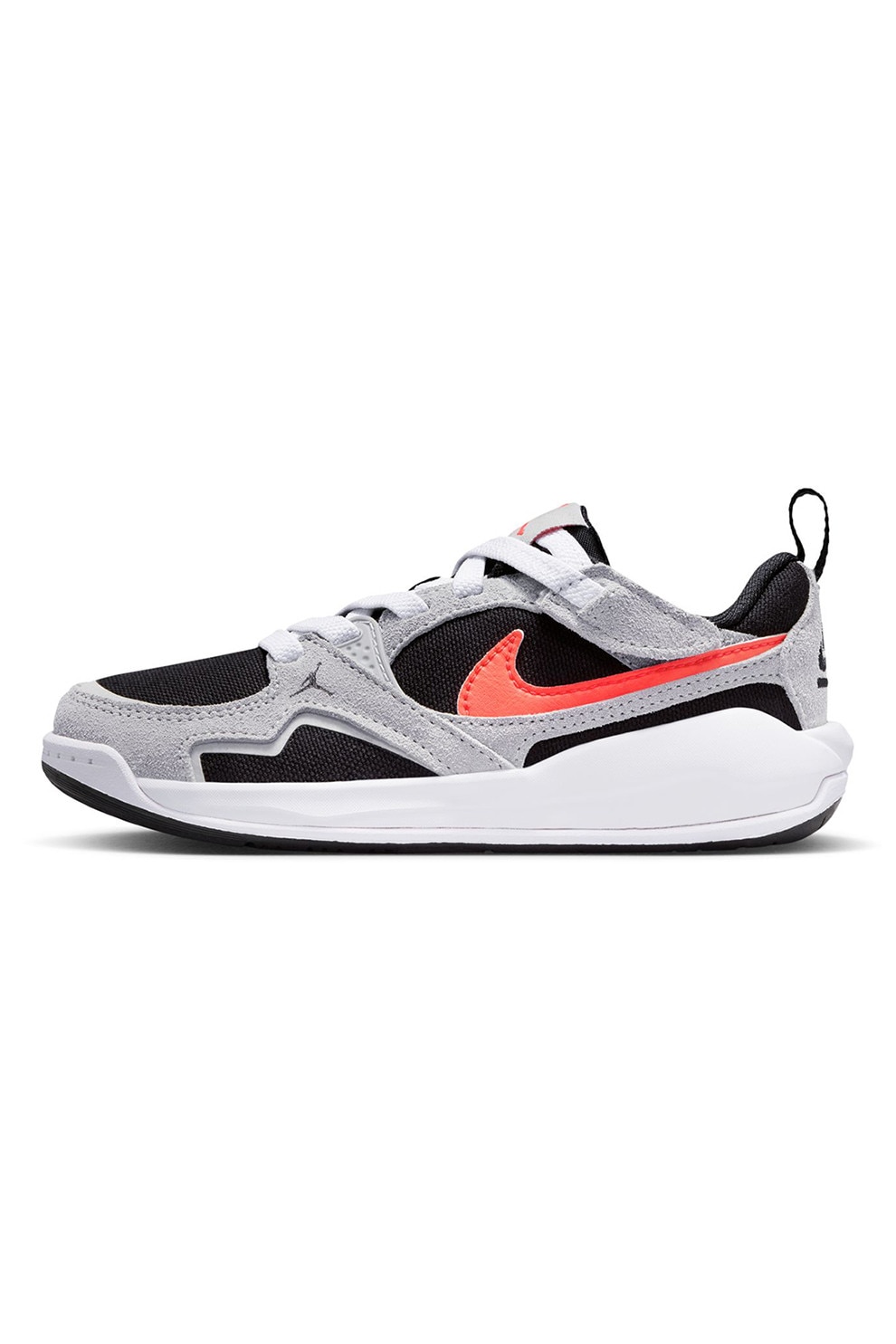 Nike, Pantofi slip-on Jordan CMFT Era pentru baschet, Negru, Gri, 32 EU