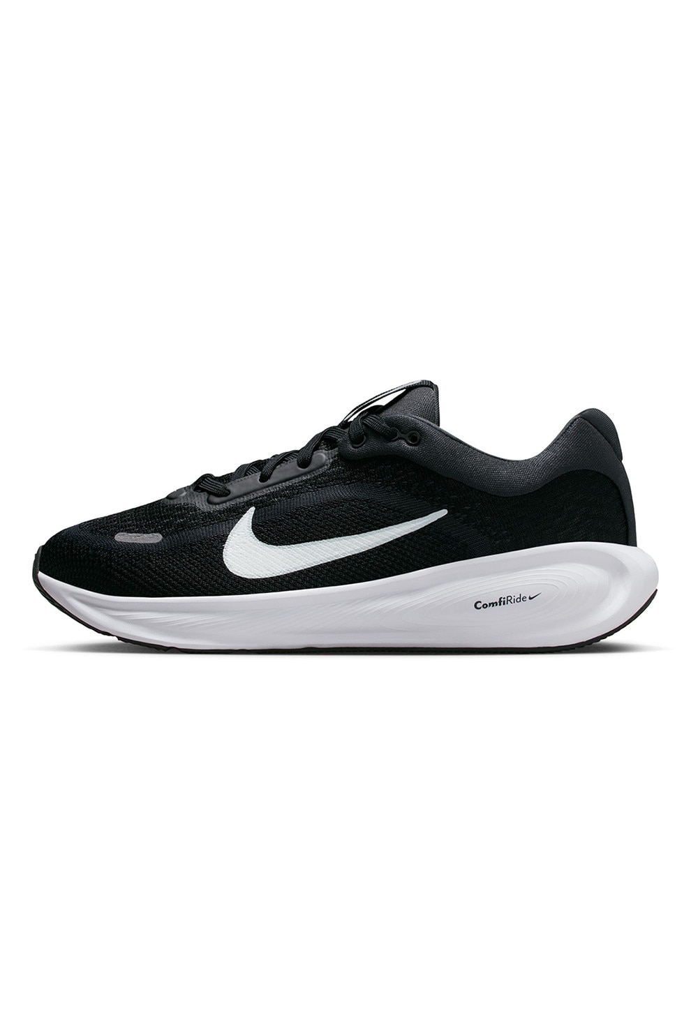 Nike, Pantofi Stellar Ride cu logo pentru alergare, Alb, Negru, 36 EU