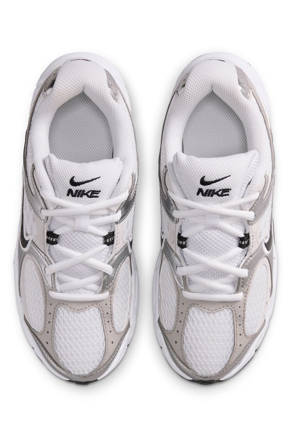 Riiです。 Nike, Pantofi sport V5 RNR din plasa, Gri, Alb optic, 38 EU - eMAG.ro