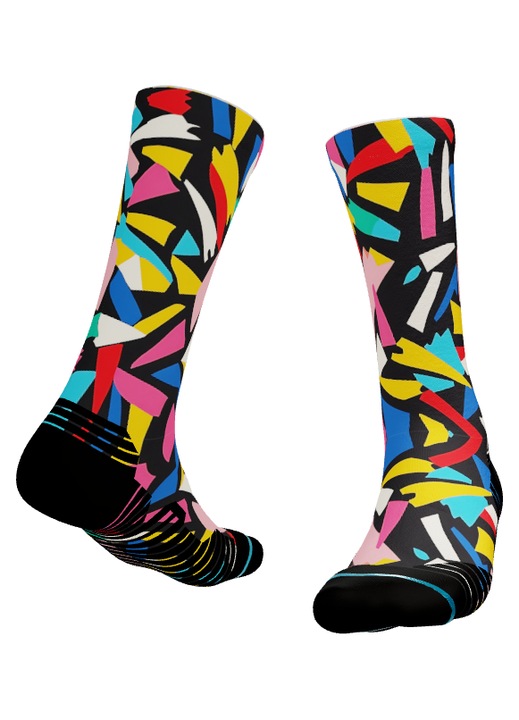 Sosete Colorful Abstract 290 38-43 EU