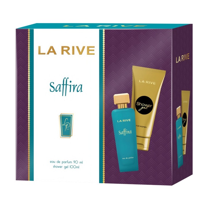 La Rive Saffira szett parfümvízzel és tusfürdővel