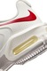 Nike, Air Max Fire műbőr és hálós anyagú sneaker, Piros, Törtfehér, 6