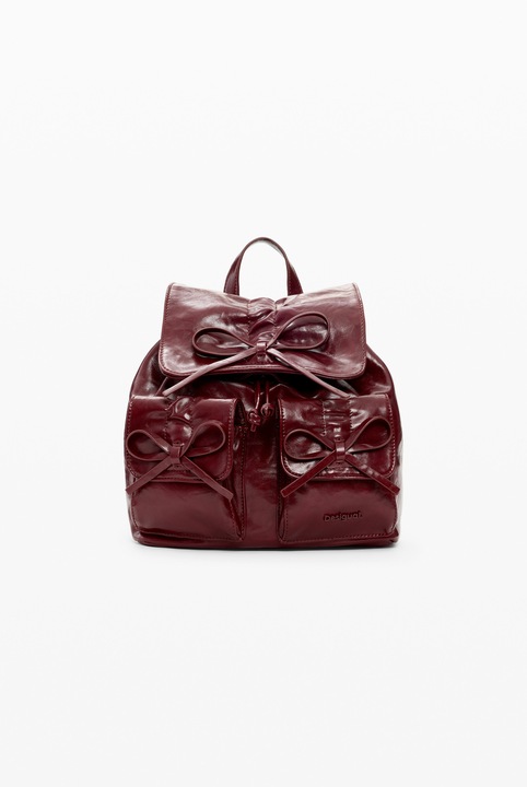 Rucsac dama, Desigual, mic, rosu, 24, 80x12, 80x24, 50cm