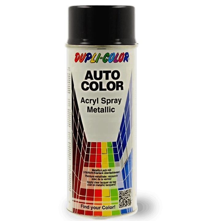 Autófesték spray, Dupli-Color, 70-0423, BMW 475, 400 ml, metálfekete