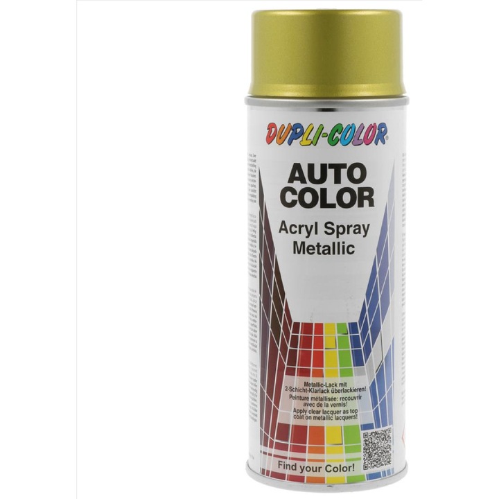 Dupli-Color 40-0060 autófesték, 400ml, Zloty Metalik, hibajavításhoz, könnyű felvitel