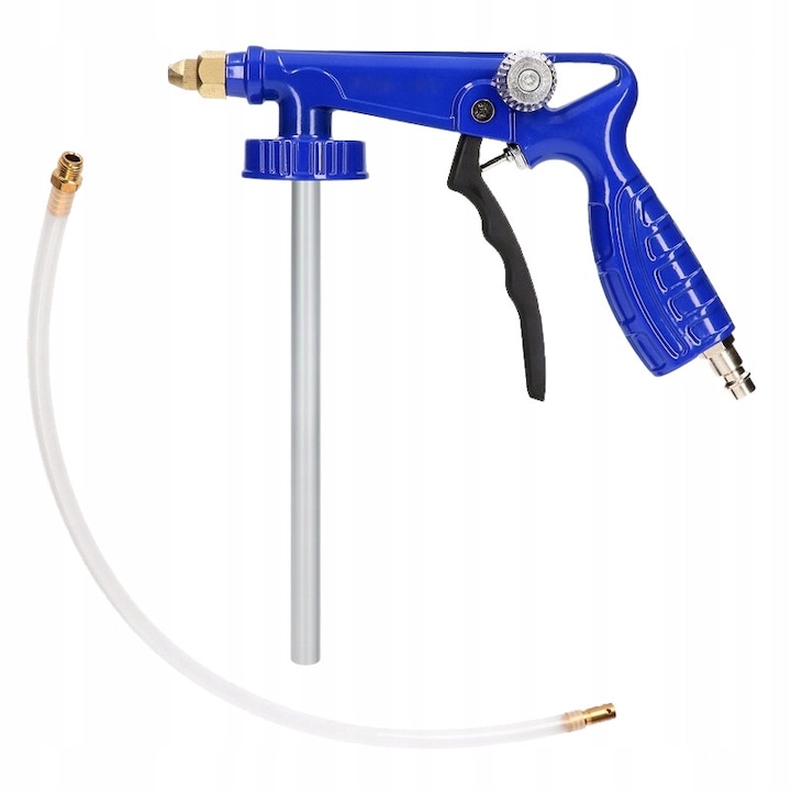 Pistol de pulverizare Italko pentru protectia caroseriei, corp din aluminiu, duza crom-molibden