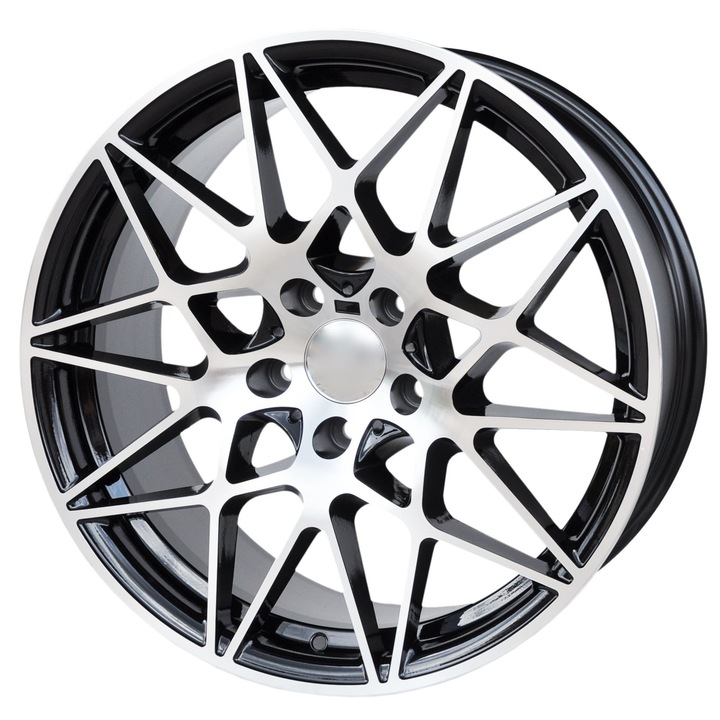 Set (4 bucati) jante 5167 17x7.5 5x120 ET37 - MBPC - machined black