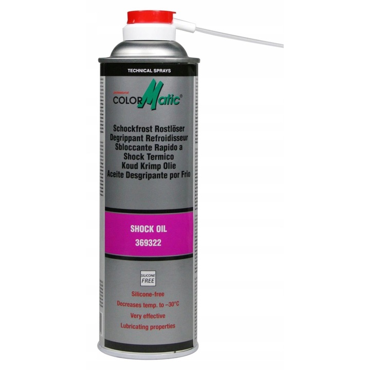 Olajok rozsdás alkatrészek lazításához, COLORMATIC, 500 ml