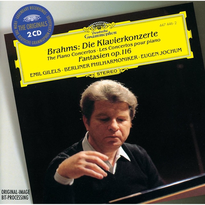 Emil Gilels-The Piano Concertos/Fantasias Op.116-Johannes Brahms-2CD