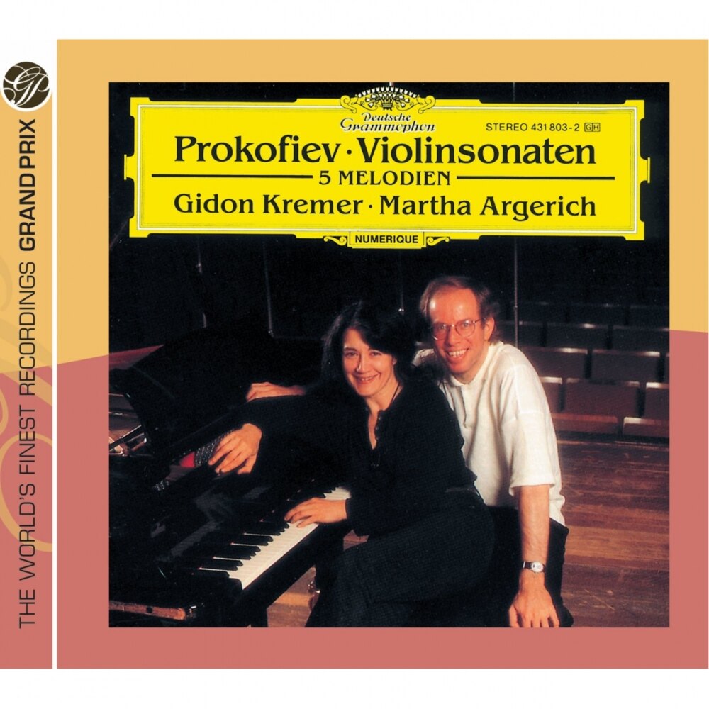 Gidon Kremer, Martha Argerich-Violin Sonatas-Sergej Prokofieff-CD