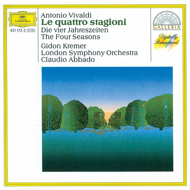 Leslie Pearson, Gidon Kremer-The Four Seasons-Antonio Vivaldi-CD