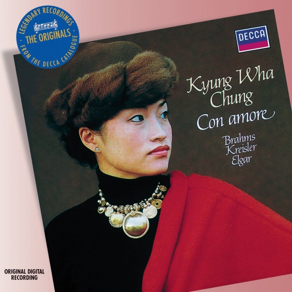 Kyung-Wha Chung, Phillip Moll-Con Amore-Kreisler, Wieniawski, Elgar, Tschaikowsky, Debussy, Gossec, Brahms, Saint-Saens-CD