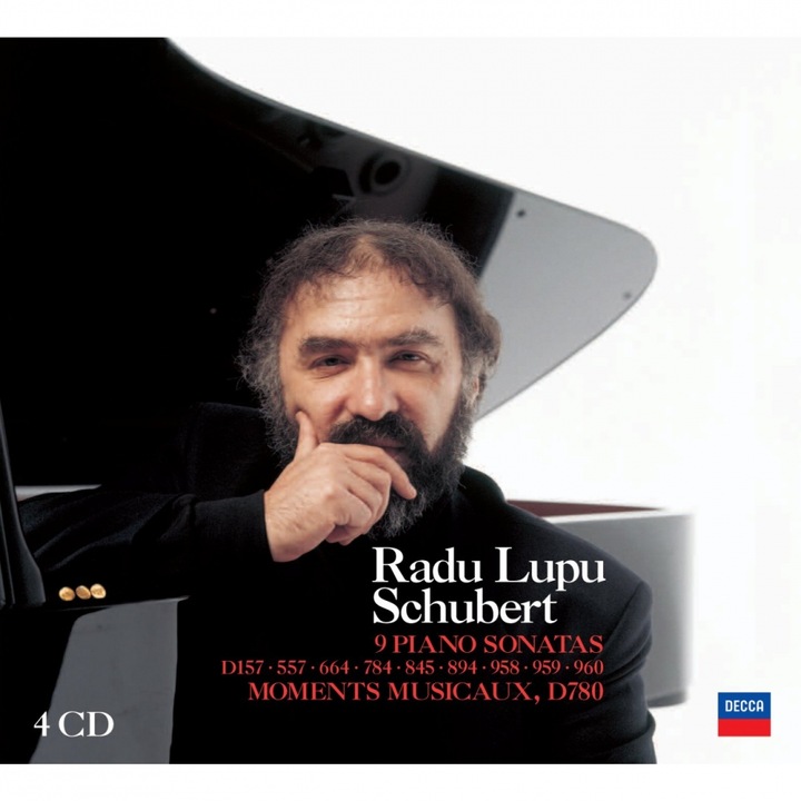 Radu Lupu-9 Piano Sonatas/Moments Musicaux-Franz Schubert-4CD