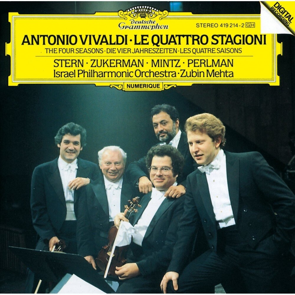 Itzhak Perlman, Shlomo Mintz-Le Quattro Stagioni-Antonio Vivaldi-CD