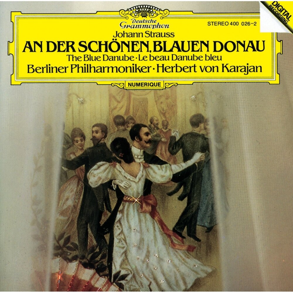Herbert von Karajan-Le Beau Danube Bleu-Johann Strauss-CD