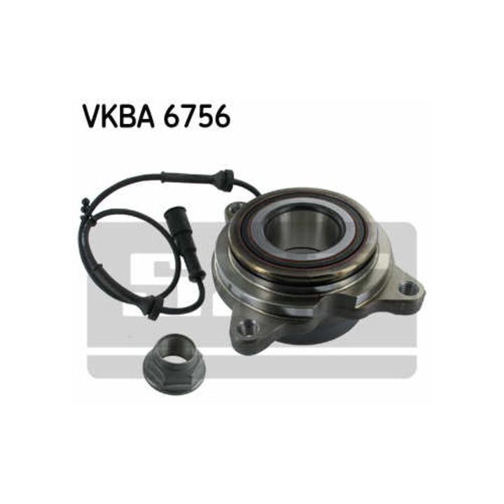 SKF kerékcsapágy készlet, 60mm, belső átmérő 45mm, beépített ABS érzékelővel