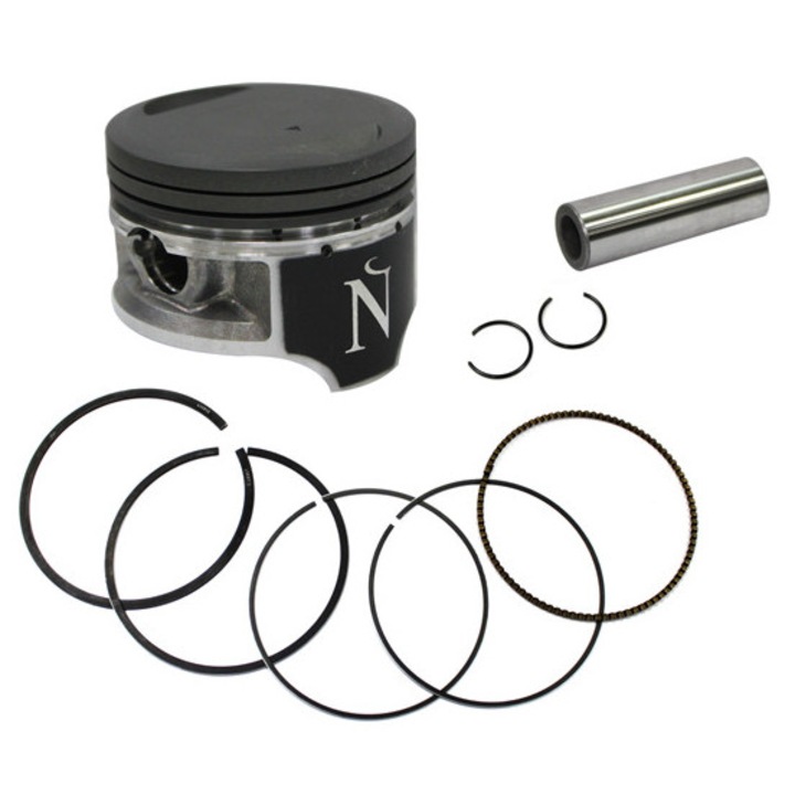 Piston cu segmenti NAMURA, compatibil cu Kawasaki NA-20001R, 66,97mm