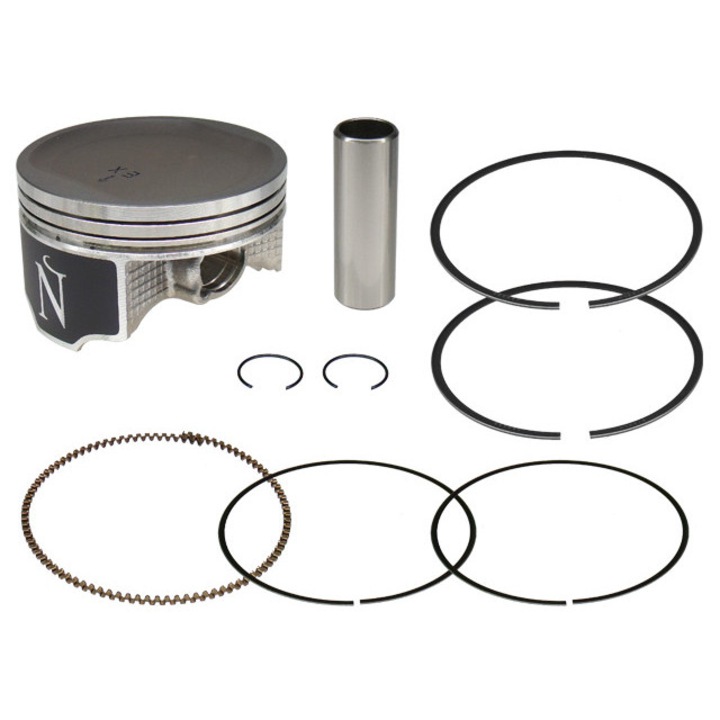 Piston cu segmenti NAMURA TLOK compatibil cu Suzuki LT-A/LT-F 500 Vision '02-'07, Arctic Cat 500 '03-'09, 87,46mm
