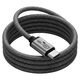 Cablu USB-C la USB-C PD 240W, 80Gbps, Suport Video 16K@60Hz, 8K@120Hz, TEKHERO, Transfer Date si Incarcare SuperFastCharge PD 3.1, Thunderbolt 5, Compatibil cu iPhone, Samsung, iPad, Macbook, Huawei, Xiaomi, Design Durabil, Conectori Metalici, Negru, 1m