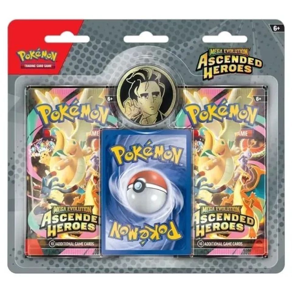 Pokemon TCG: Mega Evolution — Ascended Heroes 2 Pack Blister