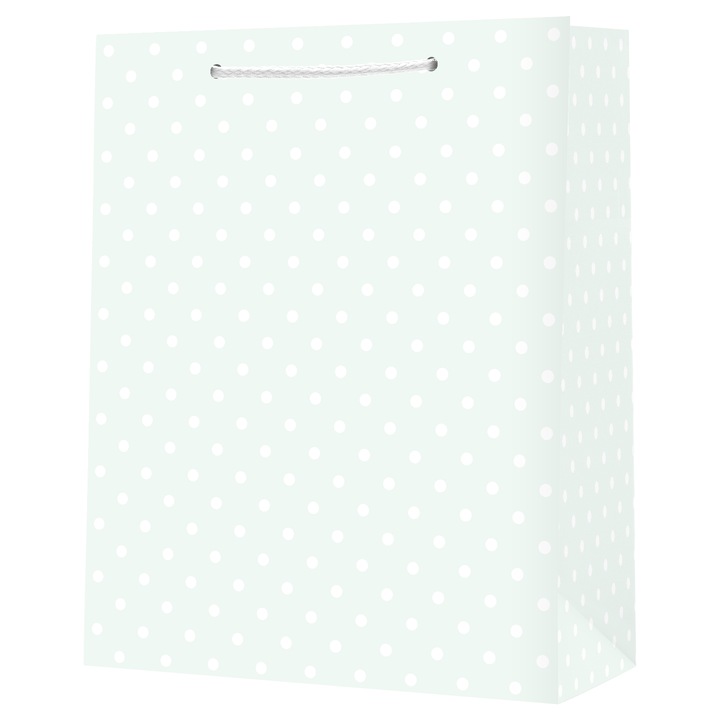 Punga cadou hartie, 17, 9x22, 5x10 cm, 210 gsm. Maner snur