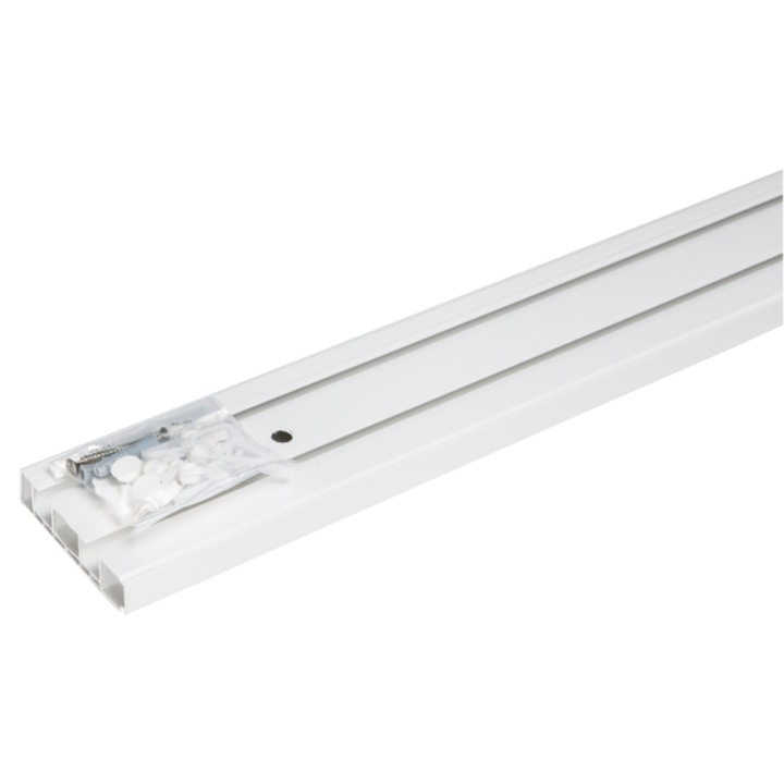 Sina-PVC, MÜNCHEN, 2-canale, alb,160 cm, cu toate accesoriile pentru montare