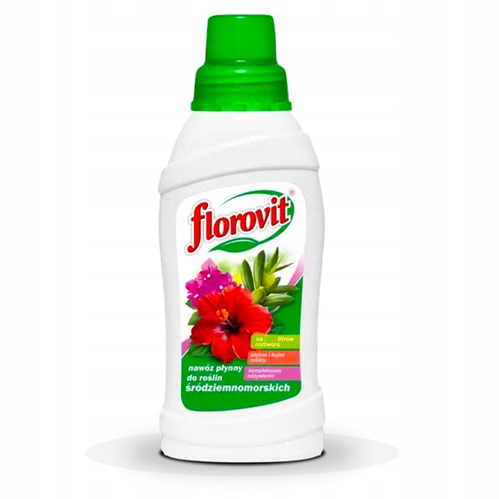 Ingrasamant lichid Florovit pentru plante mediteraneene, 0,25kg, continut ridicat de azot, formula moderna