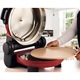 Електрическа фурна за пица Ariete "Pizzeria Gourmet" 0934/00, 1500W, 32 см, До 400C, 5 нива, Червен
