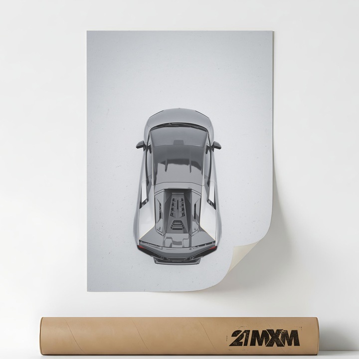 Poster Auto Premium - 2025 Temerario-11 – Design Minimalist, 30 x 40 cm, Fara Rama