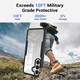 Tok Samsung Galaxy A57 5G + Fólia - Techsuit ColorVerse 360 Series - Fekete