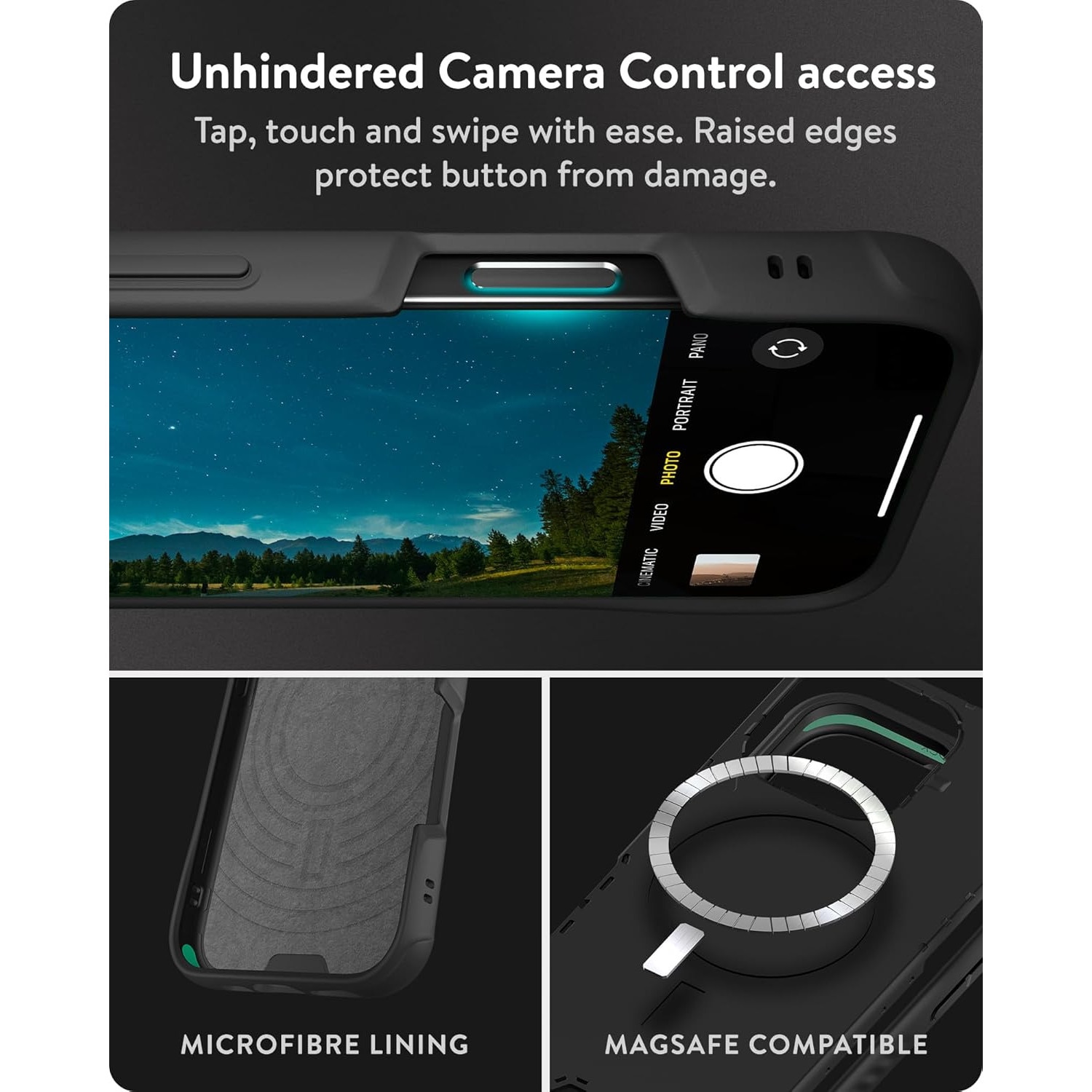 Husa Mous Limitless 6.0 pentru iPhone 16 Pro Max, Protectie Extrema AiroShock, Compatibila MagSafe, Slim Premium, Design Lemn Maro Inchis