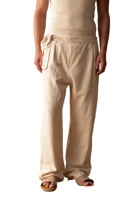 Pantaloni barbati, Giesto, bumbac, bej