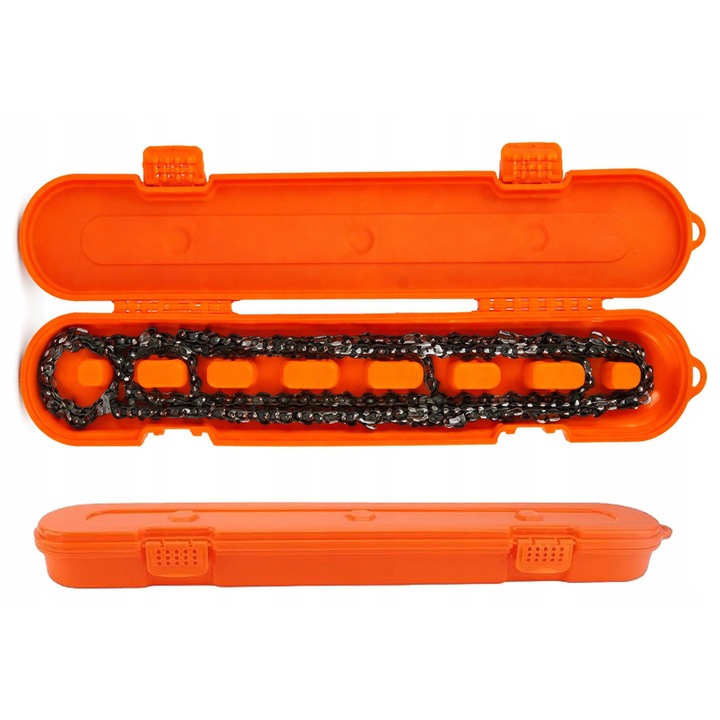 Láncrendező doboz, narancssárga