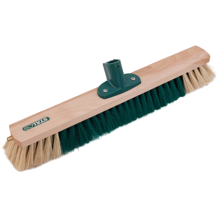 Matura industriala STALCO 500mm, 55mm fir, baza din lemn de fag, pentru suprafete dure