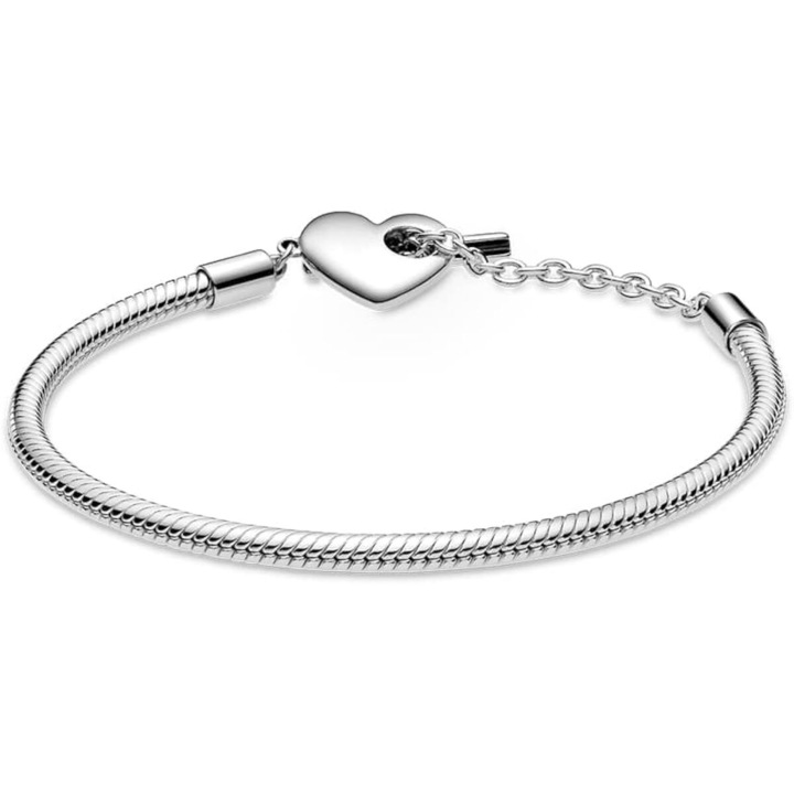 Bratara dama, Pandora, 18 cm, argint sterling 925, design feminin