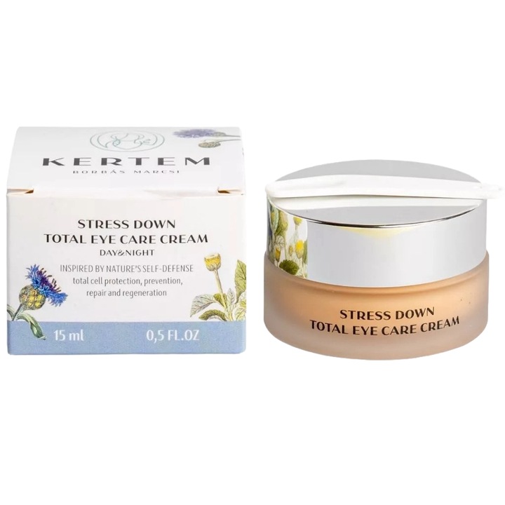 Borbás Marcsi - Kertem Stress Down total eye care cream - szemkörnyékápoló krém, 15 ml