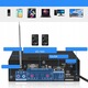 Amplificator audio stereo Bluetooth CHOOLY BT-298Pro, 400W, două canale, USB, SD, 18x13, 8x5, 5cm